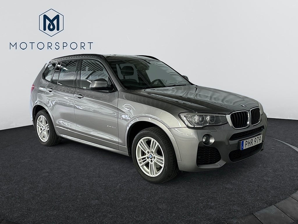 BMW X3 xDrive20d M Sport DRAG Backkamera Pano H/K Adaptiv-fart bild 7