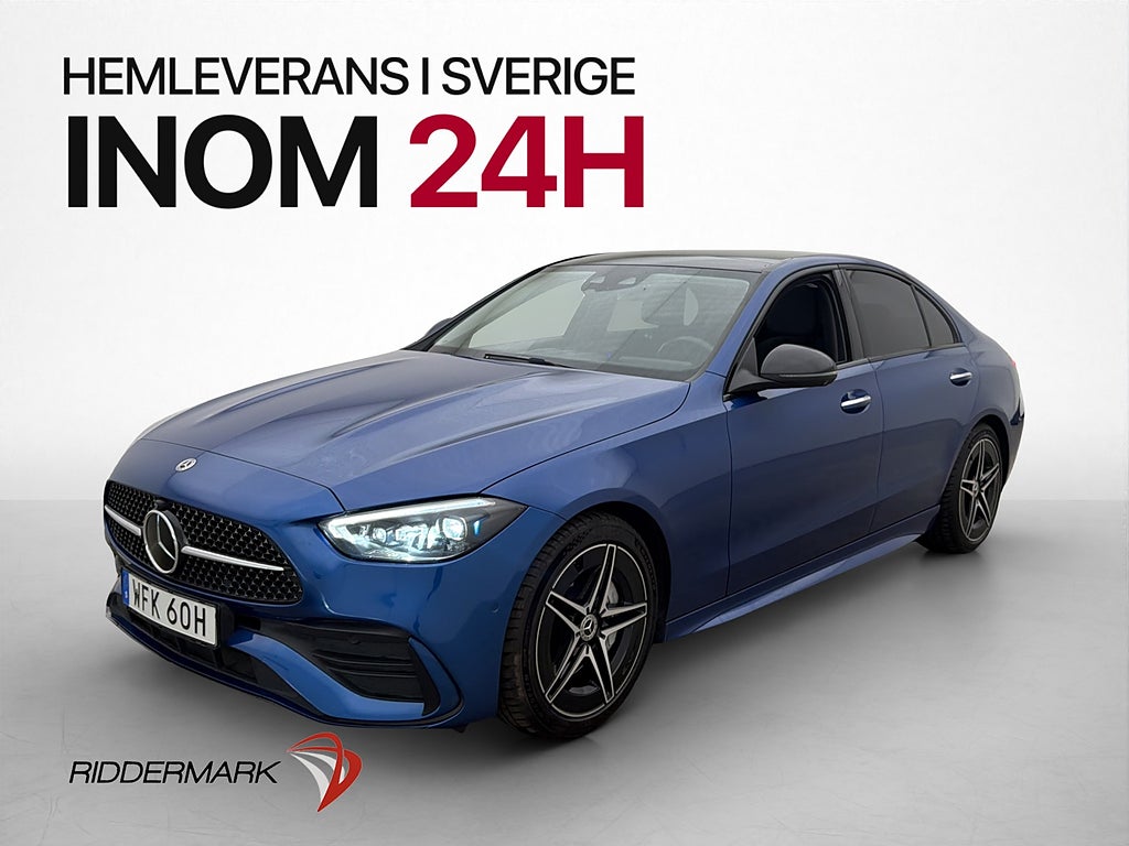 Mercedes-Benz C 220 d AMG Pano Burmester 360° Drag CarPlay