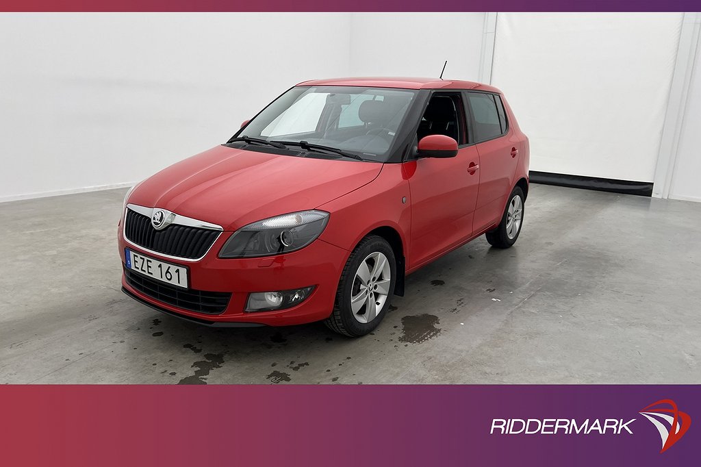 Skoda Fabia TSI 86hk Ambition Sensorer Farthållare 0,49l/Mil