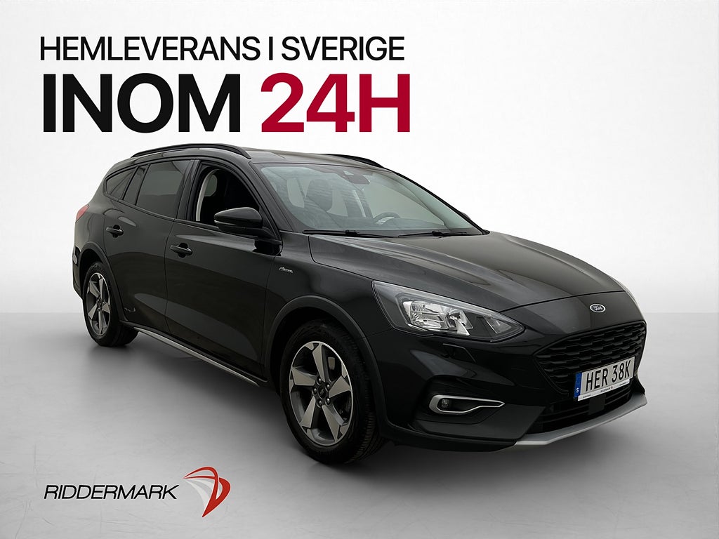 Ford Focus Active Kombi 1.0 EcoBoost 125hk Kamera Navi