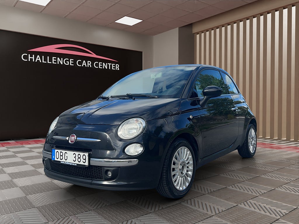 Fiat 500 1.2 8V Lounge Euro 5 Årsskatt 404 kr