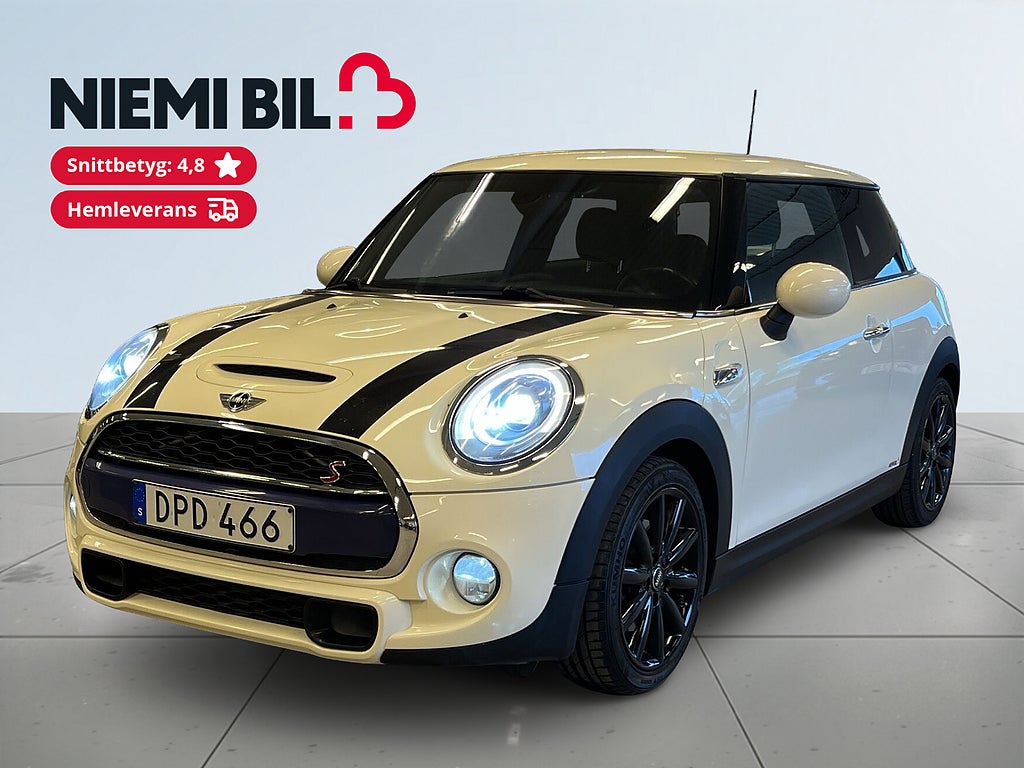 MINI Cooper S/MoK/S&V-Däck/P-Sens/Halv-Skinn/Kamkedja/Keyless