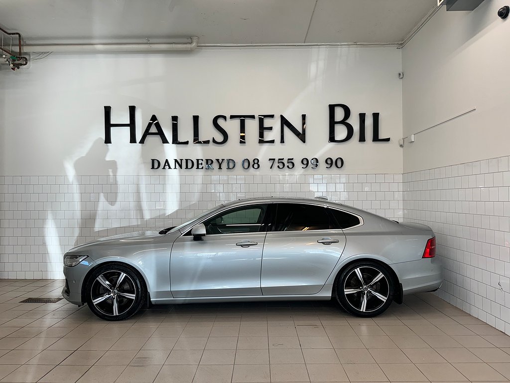 Volvo S90 D4 AWD Aut R-Design Lucka VOC Navi Svensksåld