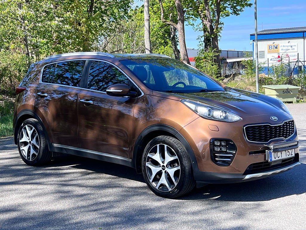Kia Sportage 2.0 CRDi AWD GT-Line//Navi//B-Kamera//Pano//Rattvärme