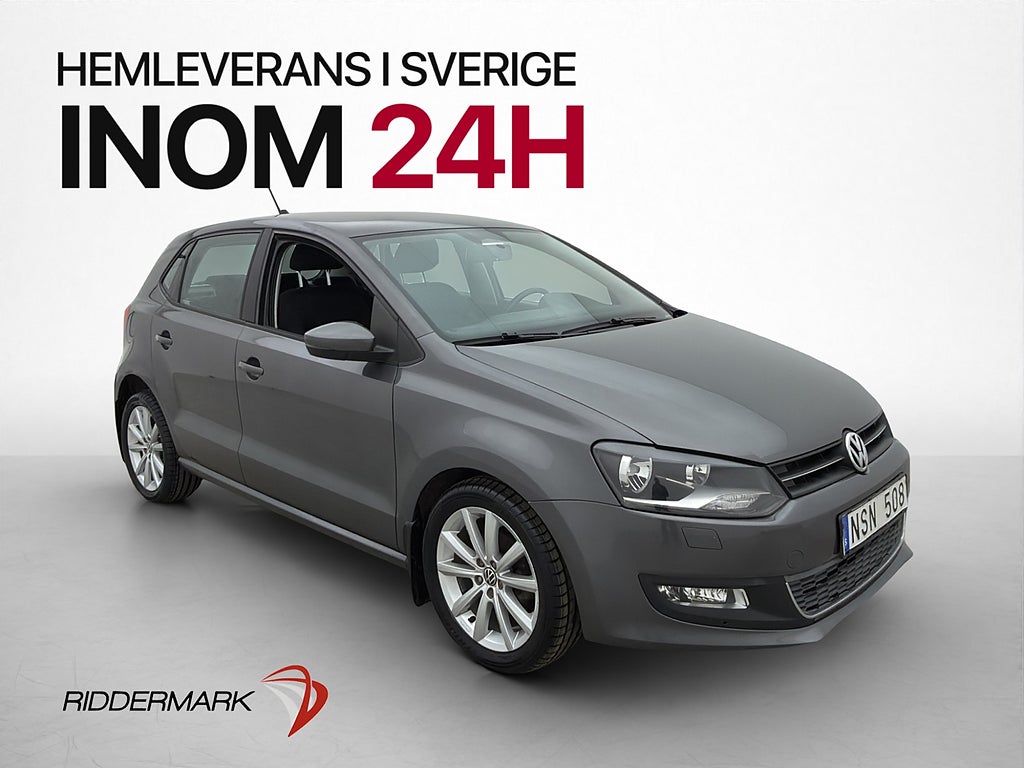 Volkswagen Polo 1.2 TSI 105hk 3-Brukare M&K-värmare