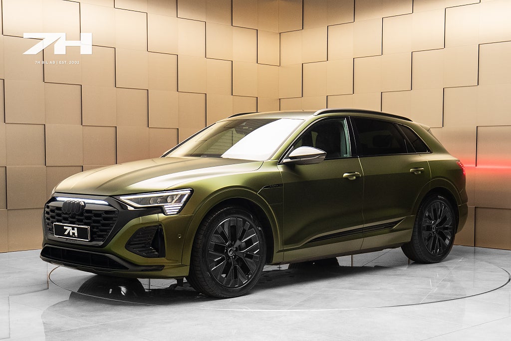 Audi Q8 50 e-tron Quattro S Line / Adaptiv Farth. / Moms