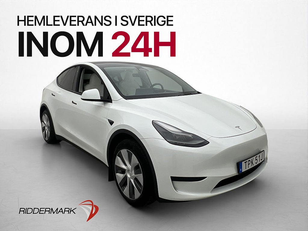 Tesla Model Y Standard Range Värmepump Rattvärme MOMS Drag