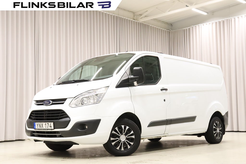 Ford transit Custom 130HK L2|Inredd|Drag|D-Värmare|NyKamrem