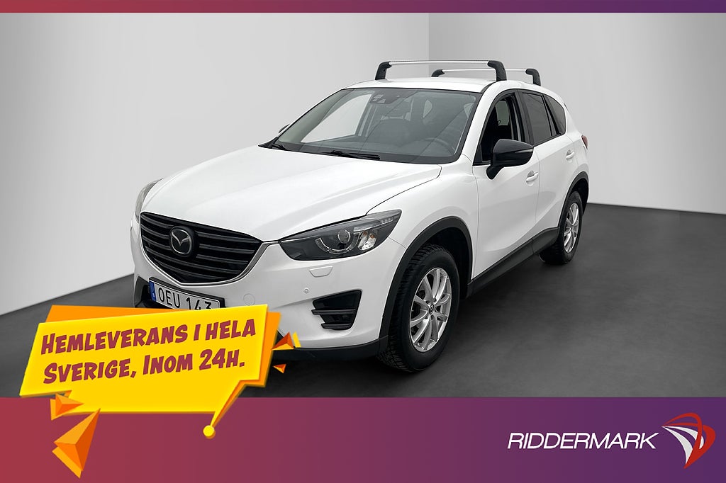 Mazda CX-5 2.5 192hk AWD M&K-Värmare Drag BOSE Skinn Kamera