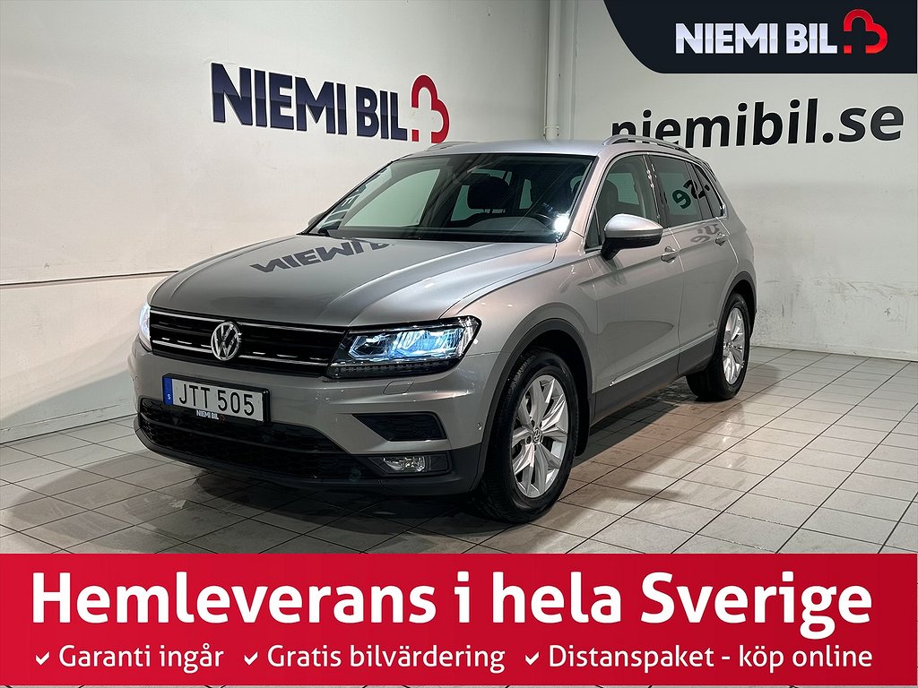 Volkswagen Tiguan 1.4 AWD Rattvärme Kamera Drag Pvärm SoV