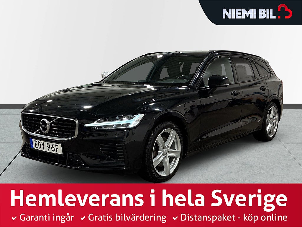 Volvo V60 Recharge T6 AWD Aut R-Design Drag Kamera Navi Skinn Psens S&V