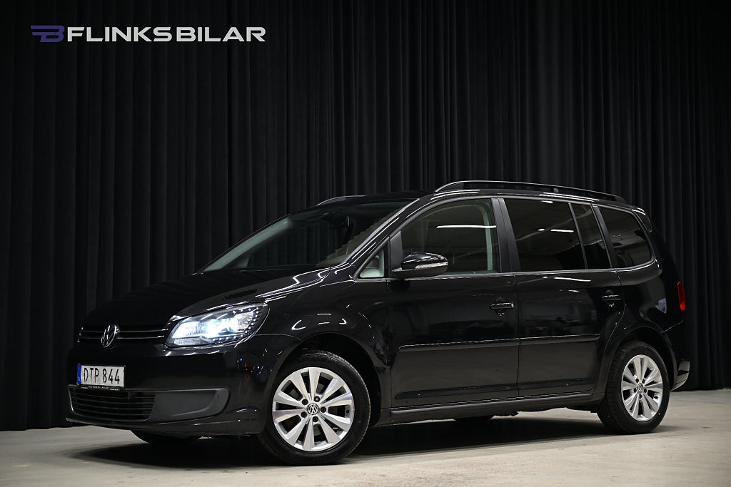 Volkswagen Touran 1.6 TDI 115HK 7-Sits|Drag|GPS|Backkamera|Bi-xenon