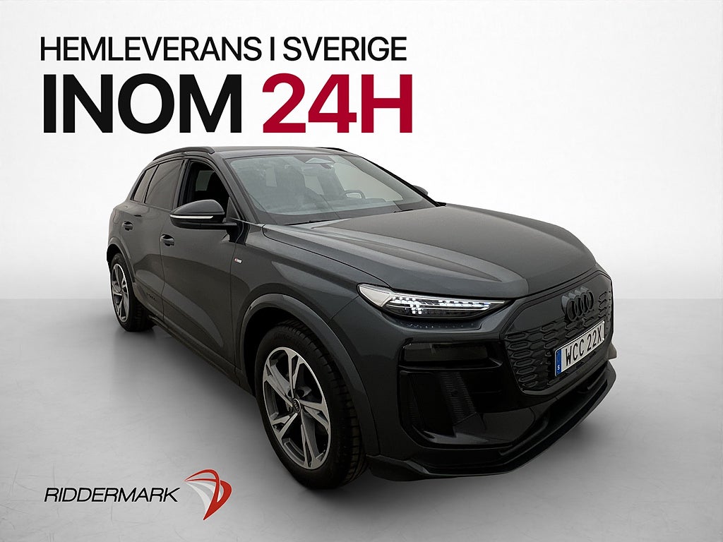 Audi Q6 e-tron Q 388hk S-Line Tech pro Luftfjä Dragkrok MOMS