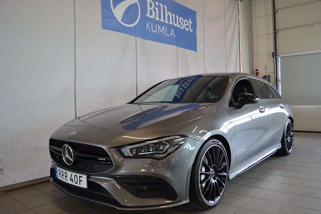 Mercedes-Benz CLA35 AMG 4MATIC Shooting Brake 7G-DCT Drag 306hk