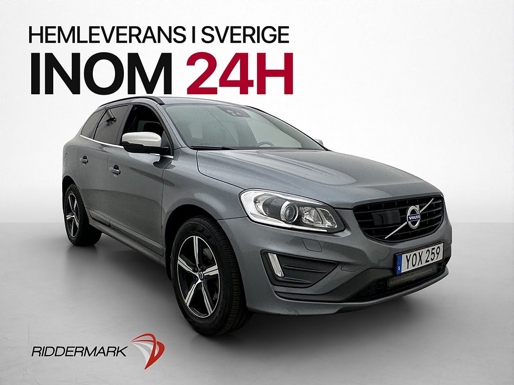 Volvo XC60 D4 AWD Classic R-Design Värmare VoC BLIS 190hk