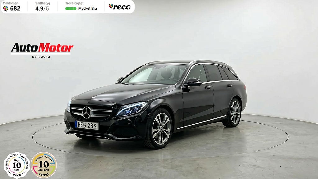 Mercedes-Benz C 300 T h 7G 231hk Värmare/ 3,45% RÄNTEKAMPANJ