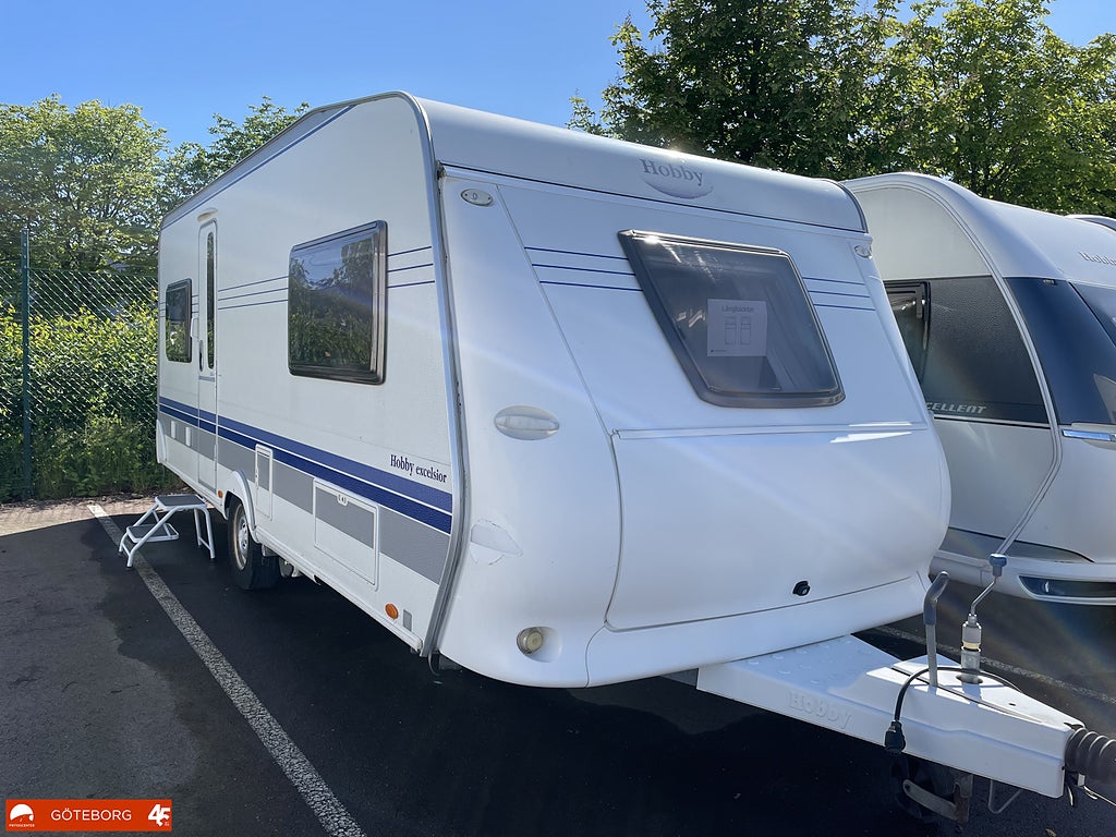 Hobby 540 UL Excelsior Långbäddar * VINTERDEAL FRITIDSCENTER   