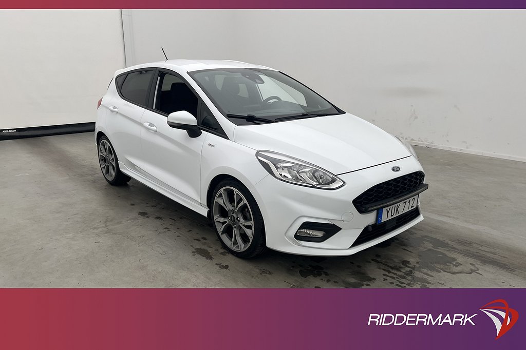 Ford Fiesta 1.0 EcoBoost 140hk ST-Line CarPlay Sensorer