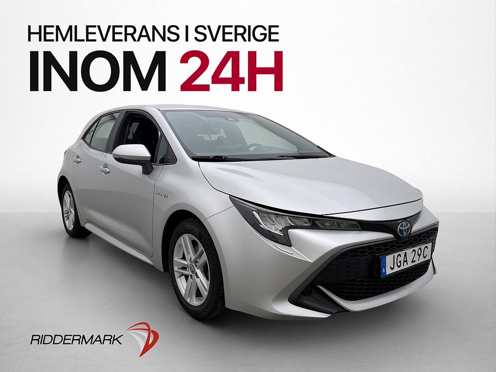 Toyota Corolla Hybrid e-CVT 122hk Active Kamera Rattvärme