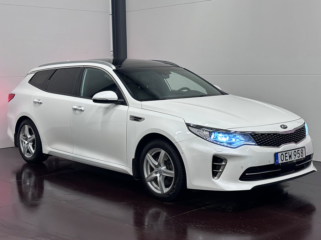 Kia Optima SW 1.7 141HK GT-LINE PANO H/K DRAG NAVI KAMERA KEYLESS