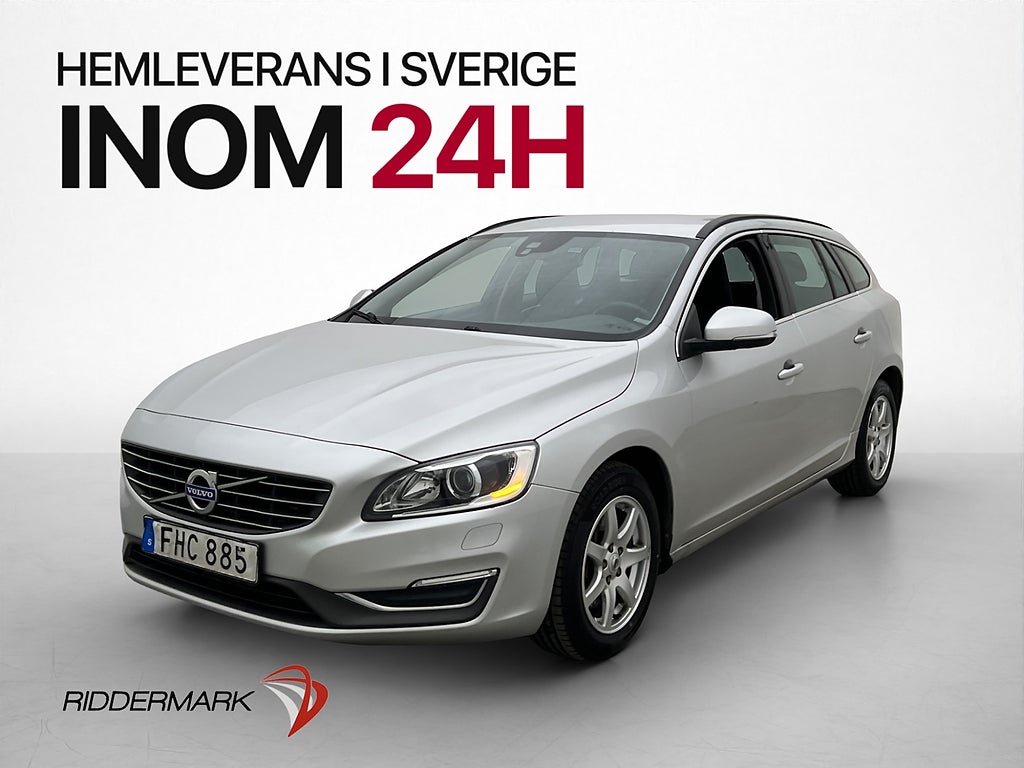 Volvo V60 D4 AWD 181hk Momentum Drag Sensorer VOC Värmare