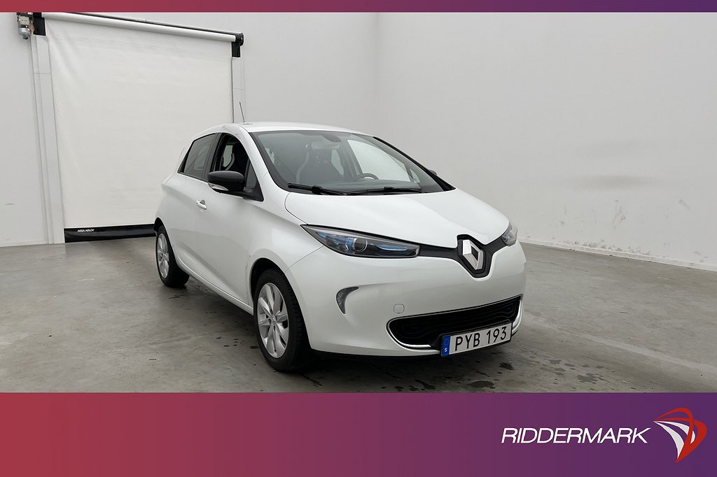 Renault Zoe R240 22 kWh 88hk Intens Batterihyra Kamera Navi