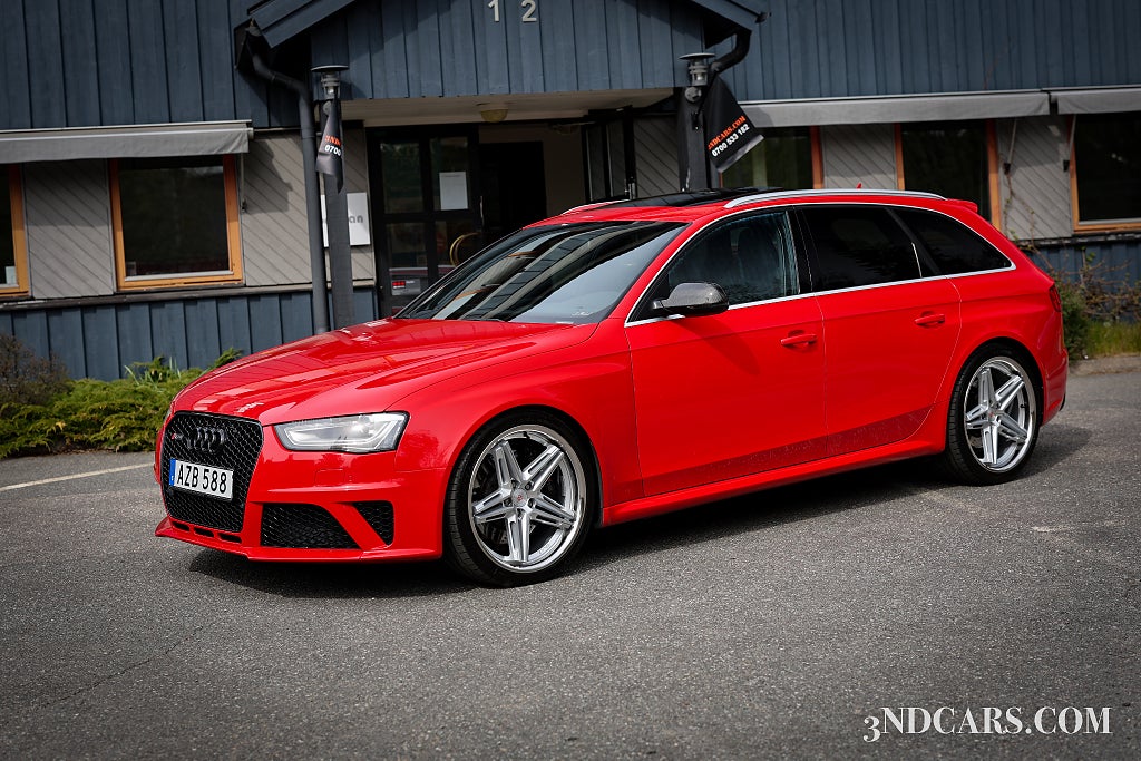 Audi RS4 AVANT 4.2 FSI V8 Q S Tronic PANORAMA M-VÄRMARE B&O LJUD