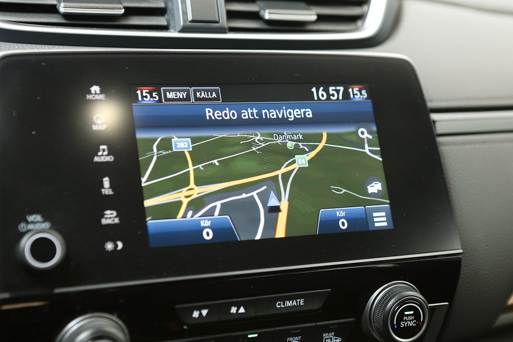 Honda CR-V Hybrid E-CVT Elegance AWD 1ägare Motorv Dragkrok 2019