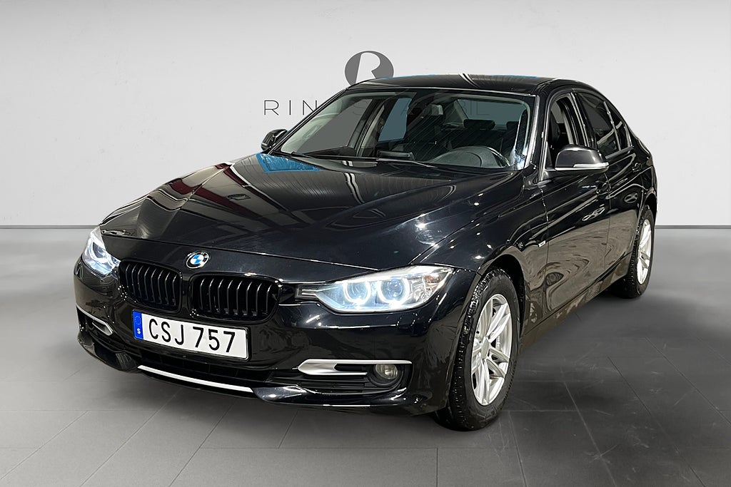 BMW 320 d xDrive 184 HK AUT SKINN NYSERV NAVI XENON 0.42L/MIL
