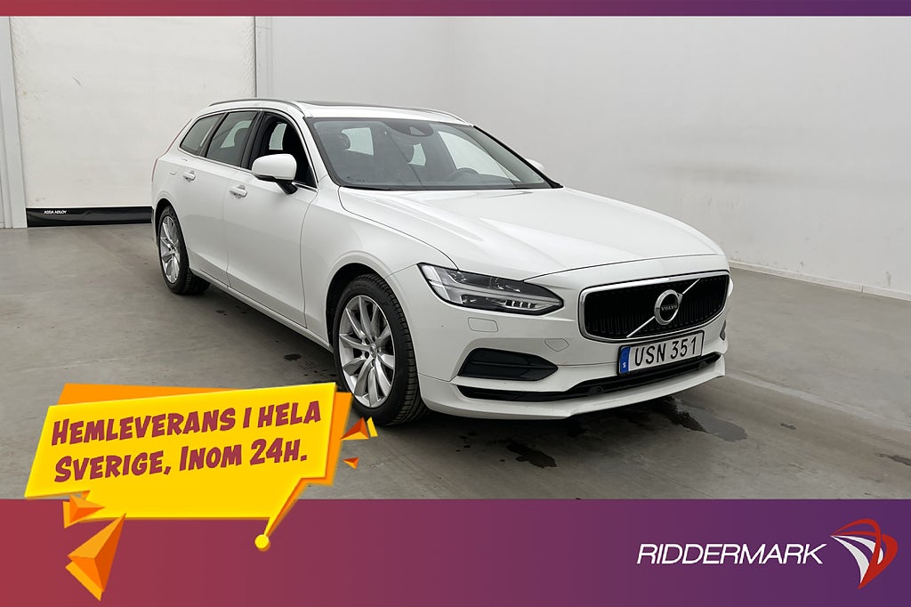 Volvo V90 T4 Momentum Pano Kamera Värm Navi P-Sensorer