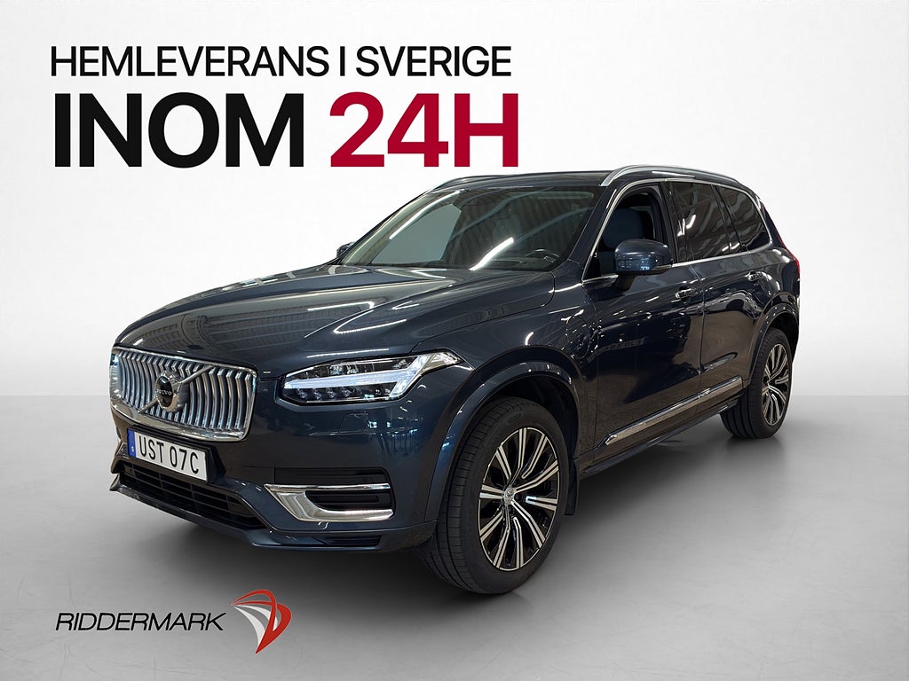 Volvo XC90 Recharge T8 AWD Inscription 7-Sits H/K Luft 360°
