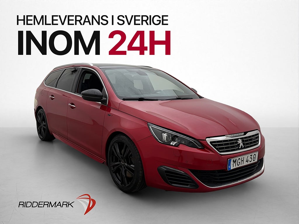 Peugeot 308 GT SW 2.0 181hk Pano D-Värmare Navi Massage