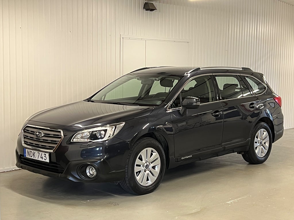 Subaru Outback 2.0 4WD Lineartronic B-Kam Skinnstolar Dragkrok