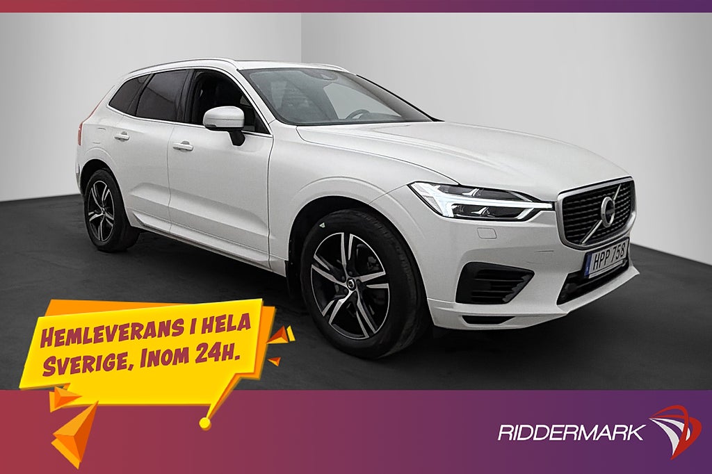 Volvo XC60 T8 TwEn AWD R-Design Pano HUD Luft-fj Värm 360°