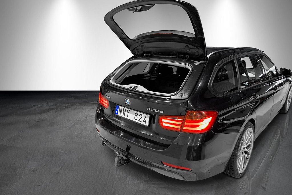 BMW 320 d xDrive | El-dragkrok | 19" BMW sommar | Elbaklucka 2014