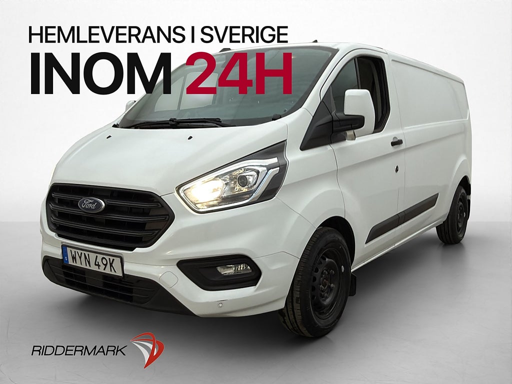 Ford transit-custom L2 Värm Drag Kamera V-Inred CARPLAY MOMS