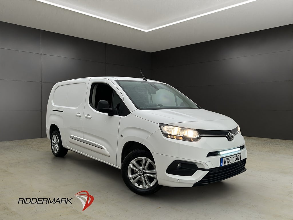 Toyota proace-city L2 Värm Drag 3-Sits Kamera CARPLAY Moms