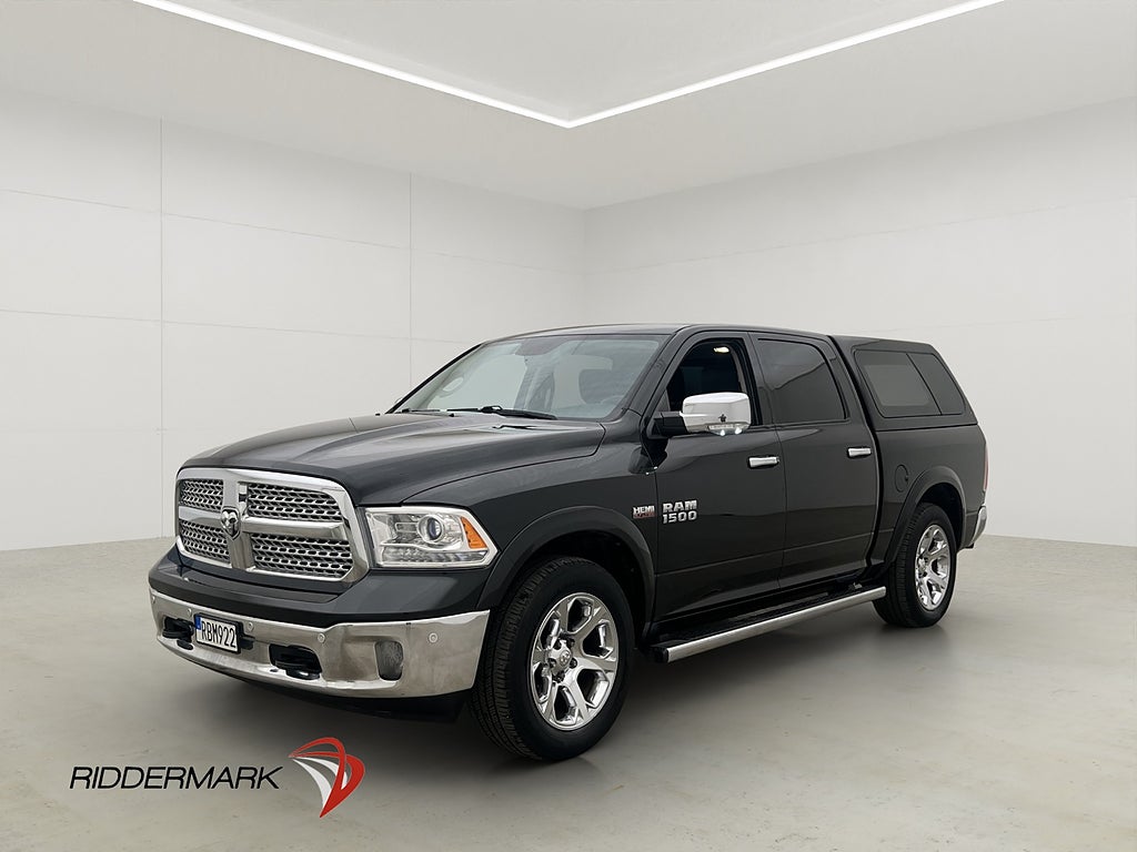 Dodge RAM 1500 Laramie 5.7 4x4 Drag Skinn Alpine Kåpa Moms