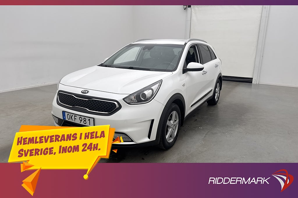 Kia Niro Hybrid 141hk Advance Plus Kamera Dragkrok Rattvärme