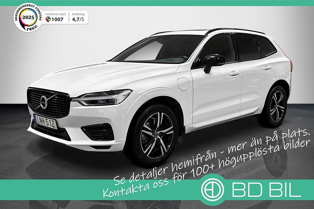 Volvo XC60 Recharge T8 AWD R-DESIGN VÄRMARE DRAG PANO SKINN