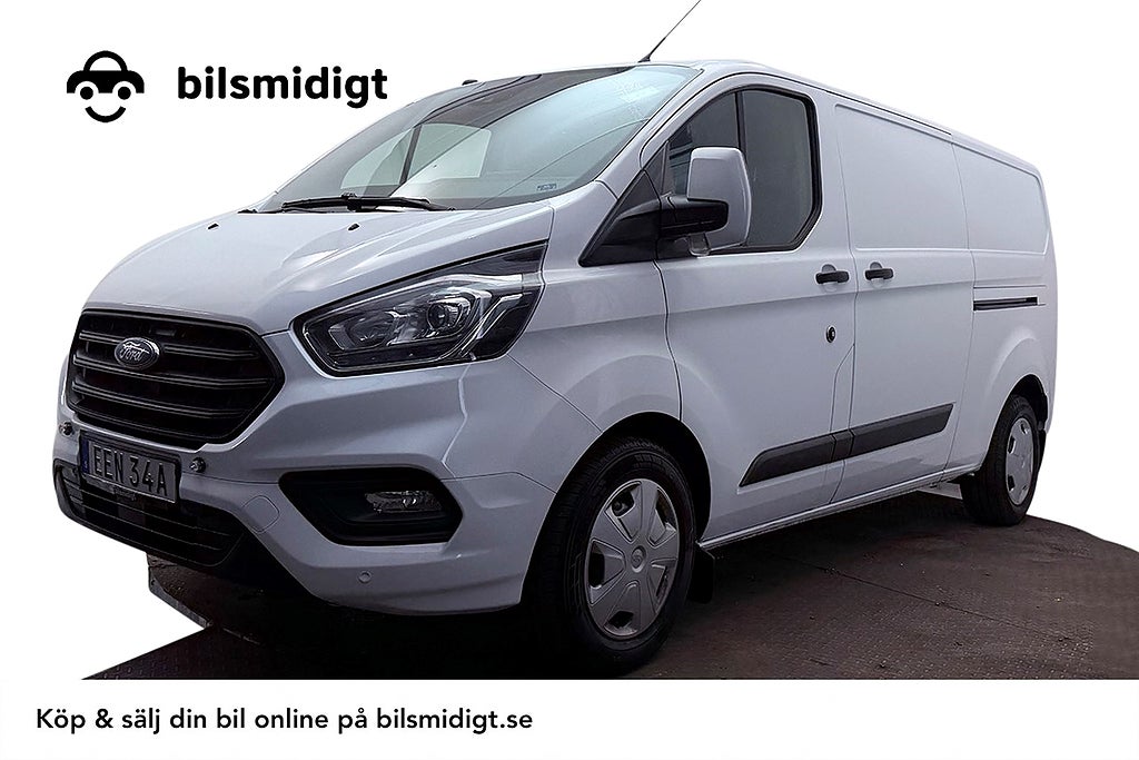 Ford transit-custom 340 2.0 L2 Inredd 2xSidodörr Drag 3-sits Kamera M