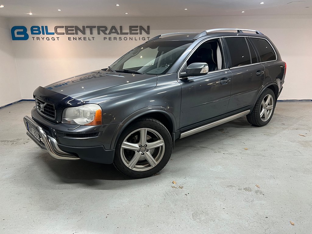 Volvo XC90 D5 AWD Sports-Line 7-Sits Drag Läder 