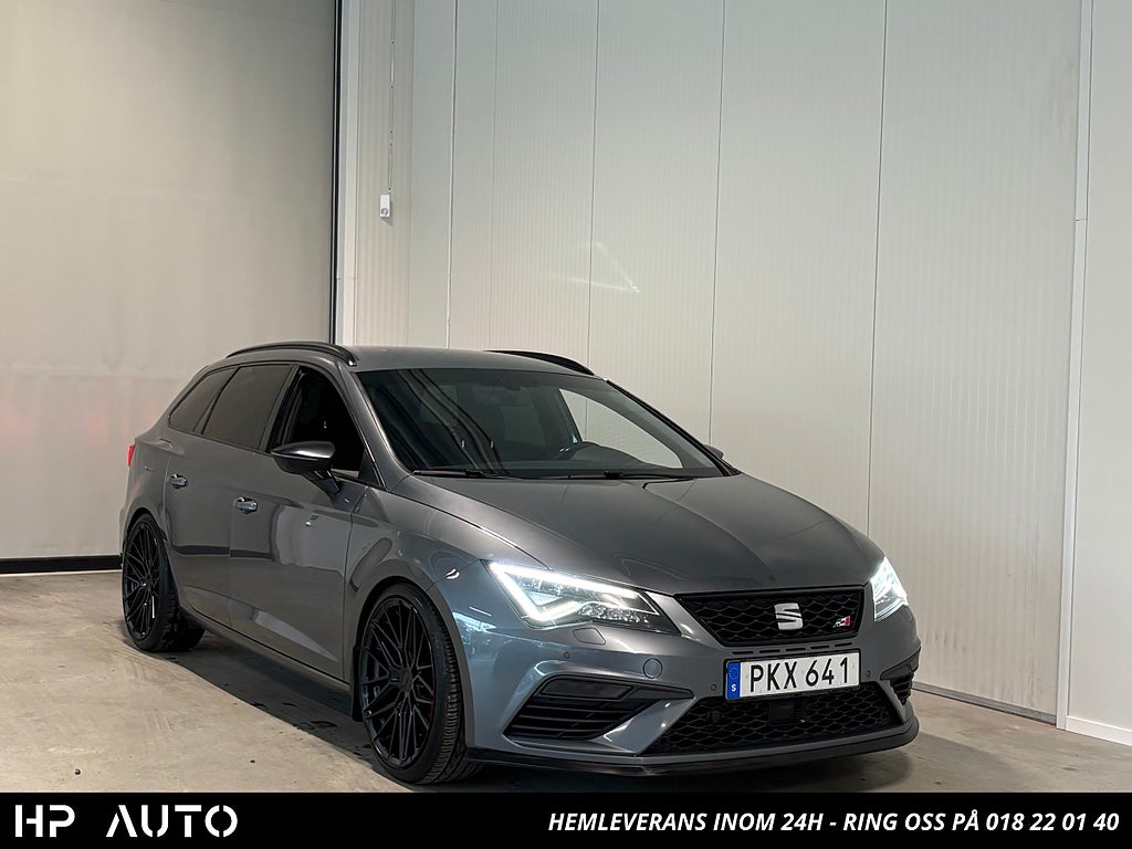 Seat Leon ST Cupra 2.0TSI 300hk 4Drive Skinn B-Kam Elstol M&K-värm