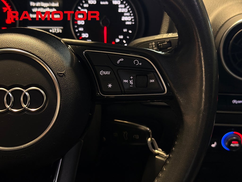 Audi A3 1.5 TFSI 150hk COD S Tronic |Adaptiv|P-sensor|Carplay| 2018