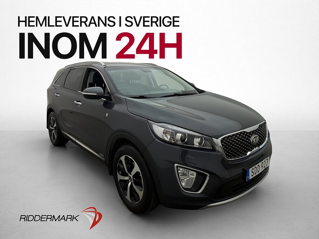 Kia Sorento 2.2 CRDi 200hk AWD Business 7Sits Kamera Navi