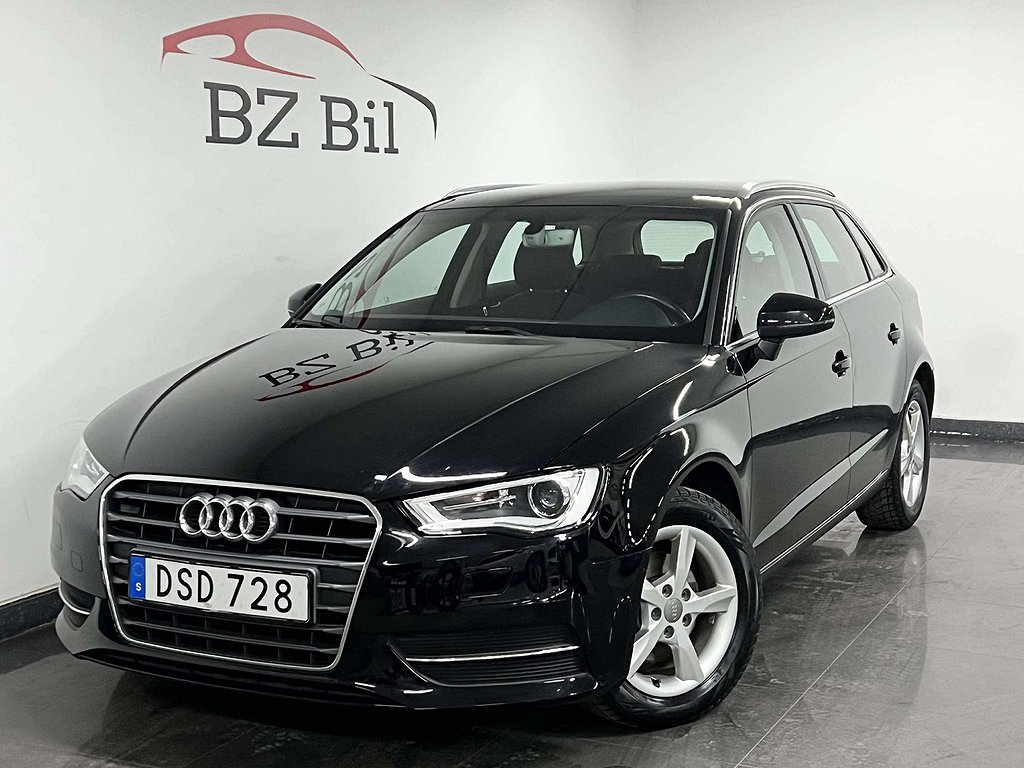 Audi A3 1.6 TDI Euro 6/ P-Sensor/ Ny Servad