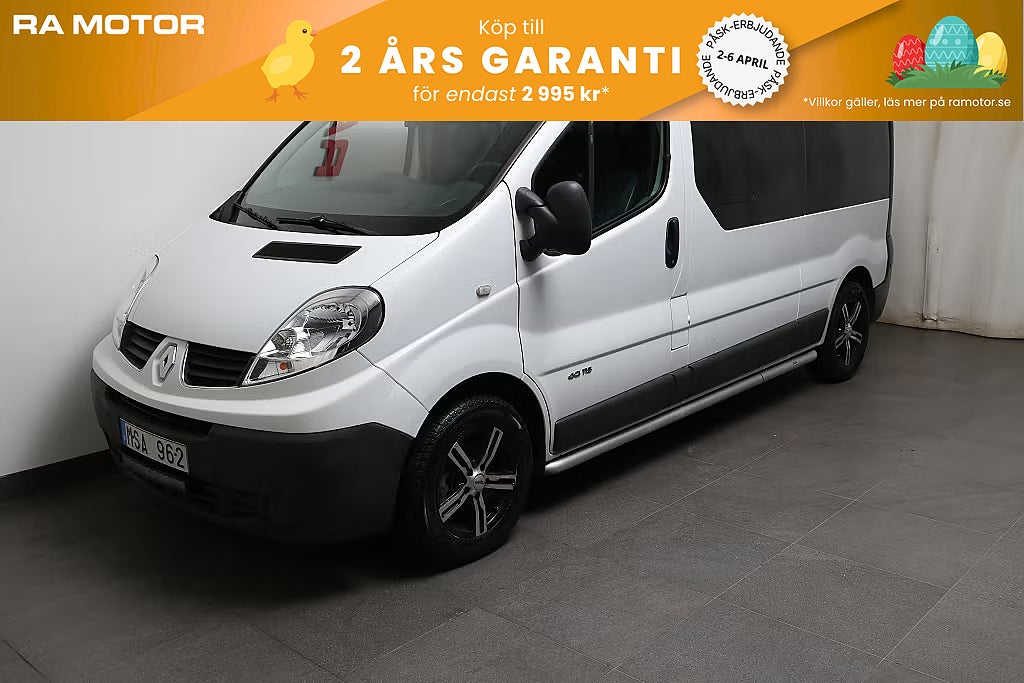 Renault Trafic Passenger 2.9t 2.0 dCi Kombi Nybesikt 9-sitsig 2012