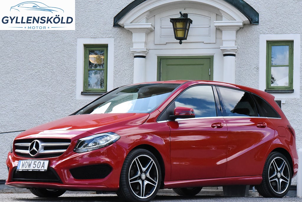 Mercedes-Benz B 200 d 136hk | Dragkrok Backkamera GPS AMG hjul