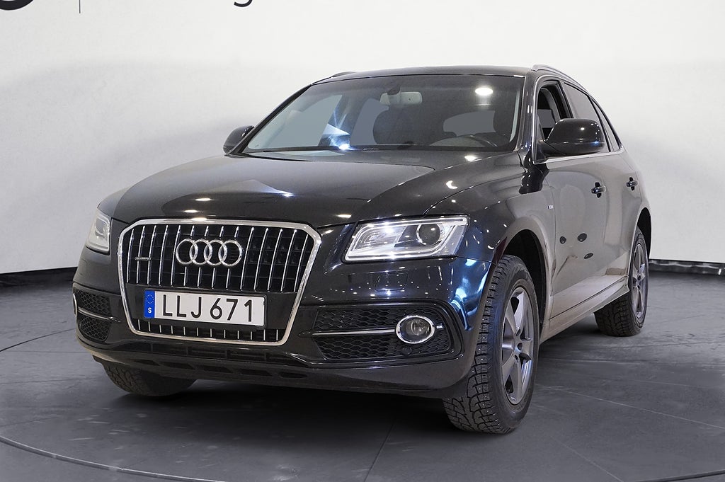 Audi Q5 2.0 TDI Dpf Quattro S Tronic, 177hk Dragkrok Vinterhjul | Ränta