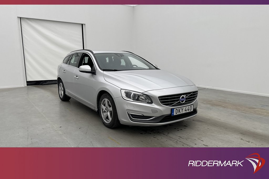 Volvo V60 D4 Momentum VOC Värmare Sensorer Halvskinn Drag